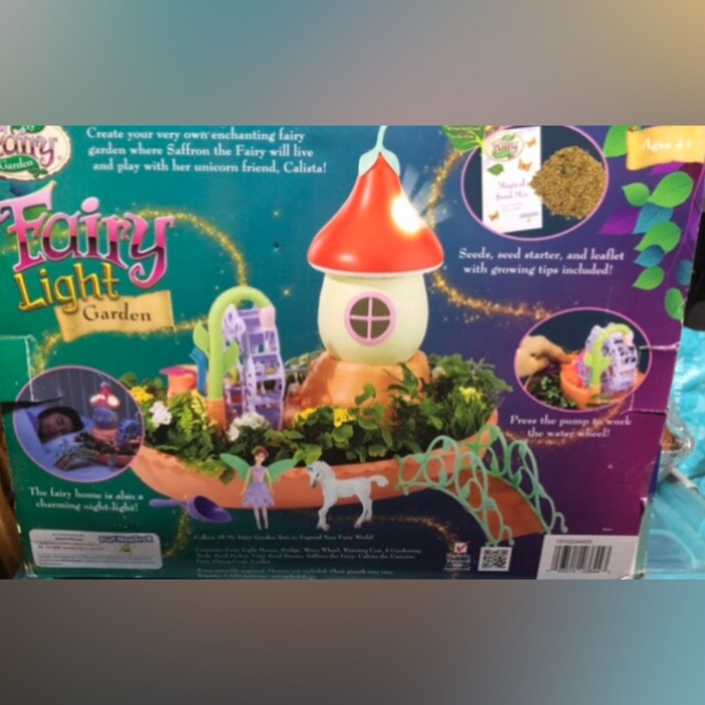 PlayMonster My Fairy Garden Fairy Light Treehouse, Interactive Light-Up Garden